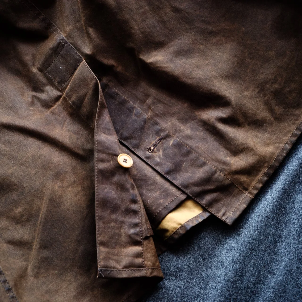 Barbour X Norton and Sons Waxed Jacket — Combray