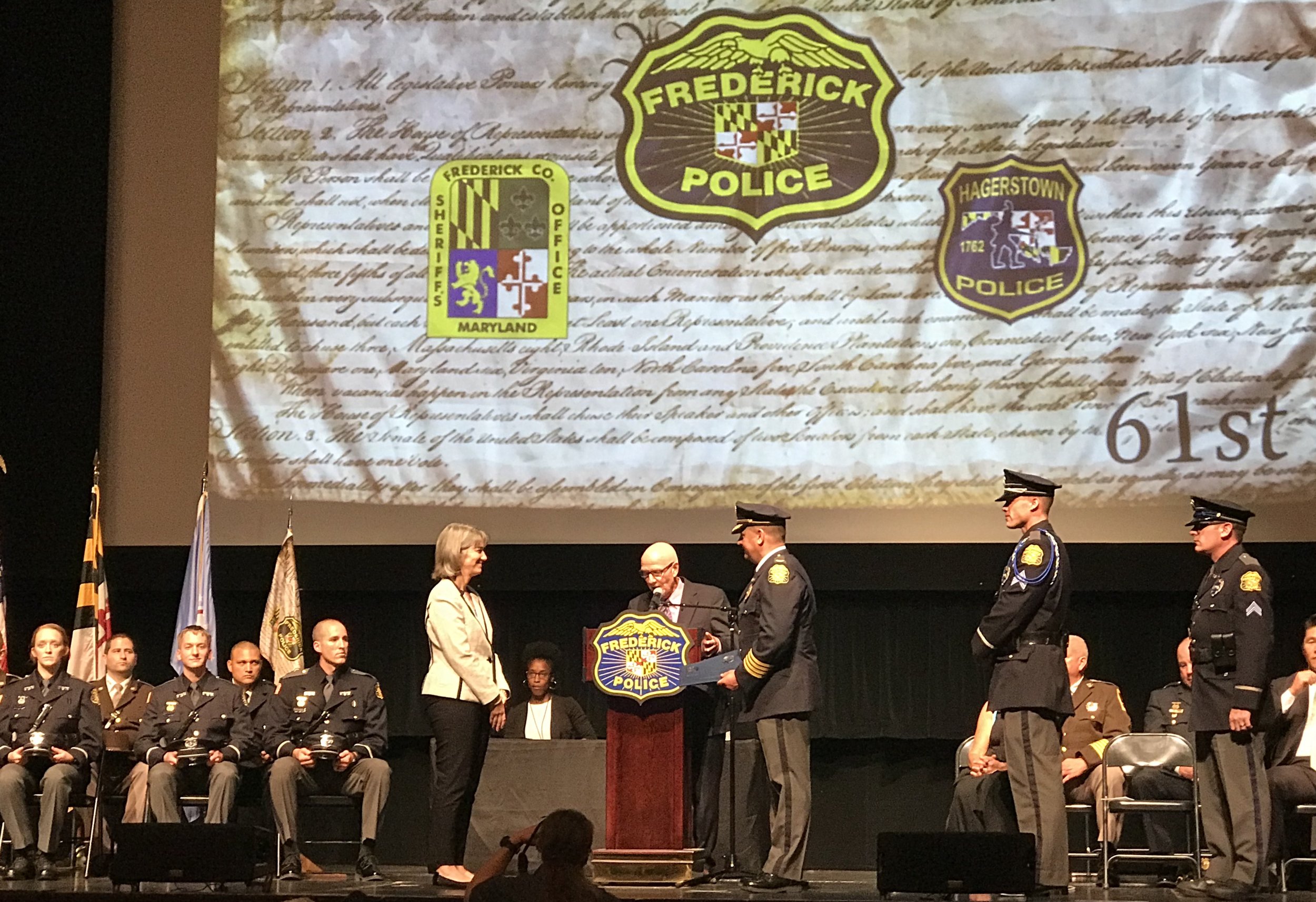 61st Frederick Police Academy Graduation