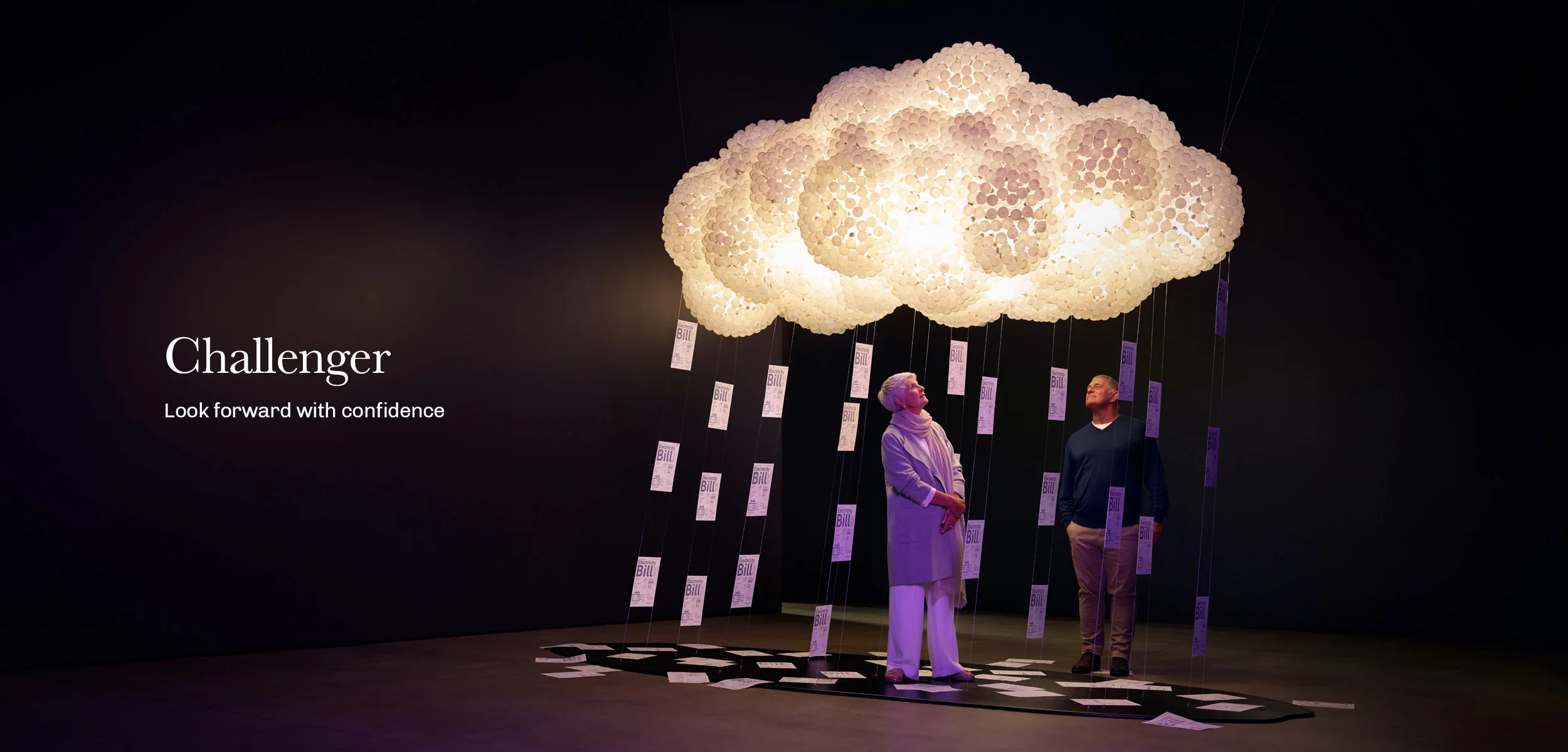 Challenger 'look forward with confidence'