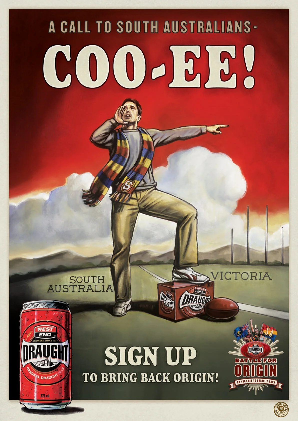 West End Draught 'Battle for Origin'