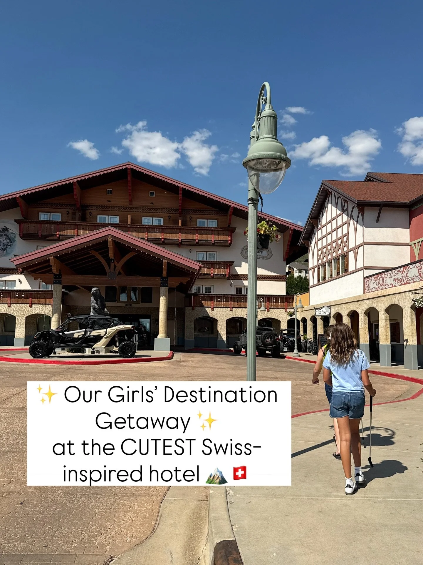 ✨ Girls&rsquo; Destination Getaway ✨
We packed our bags and escaped to Midway, Utah for a moms + daughters weekend &mdash; and honestly, it felt like we were whisked straight to Switzerland 🏔️🇨🇭

Outside the resort, we squeezed in:
🇨🇭 Swiss Days