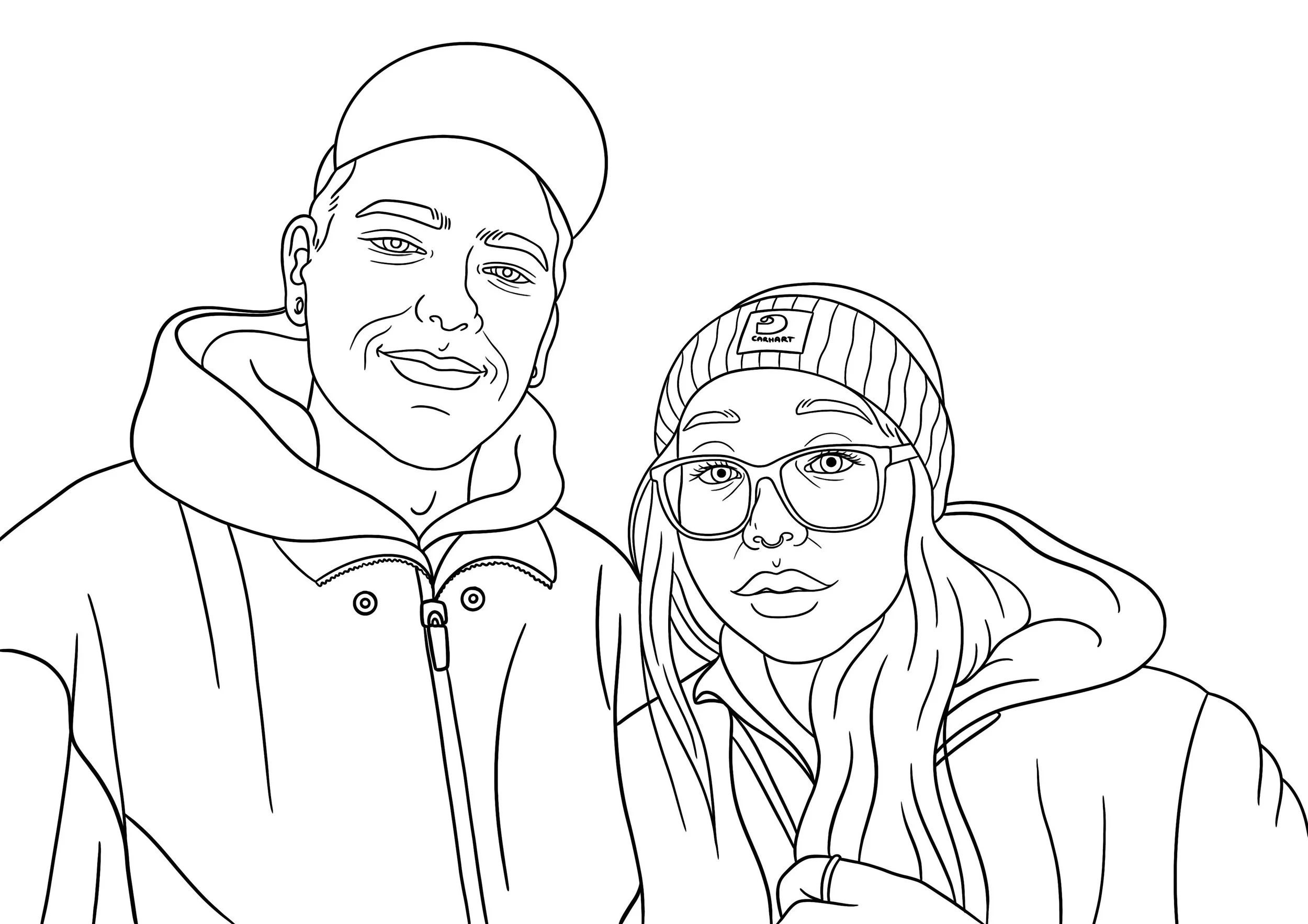 Step 3: Final Line Work