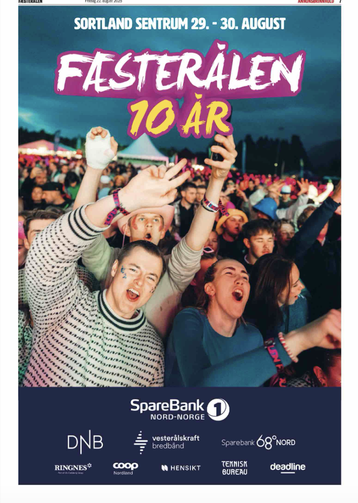 ÅRETS FESTIVALMAGASIN