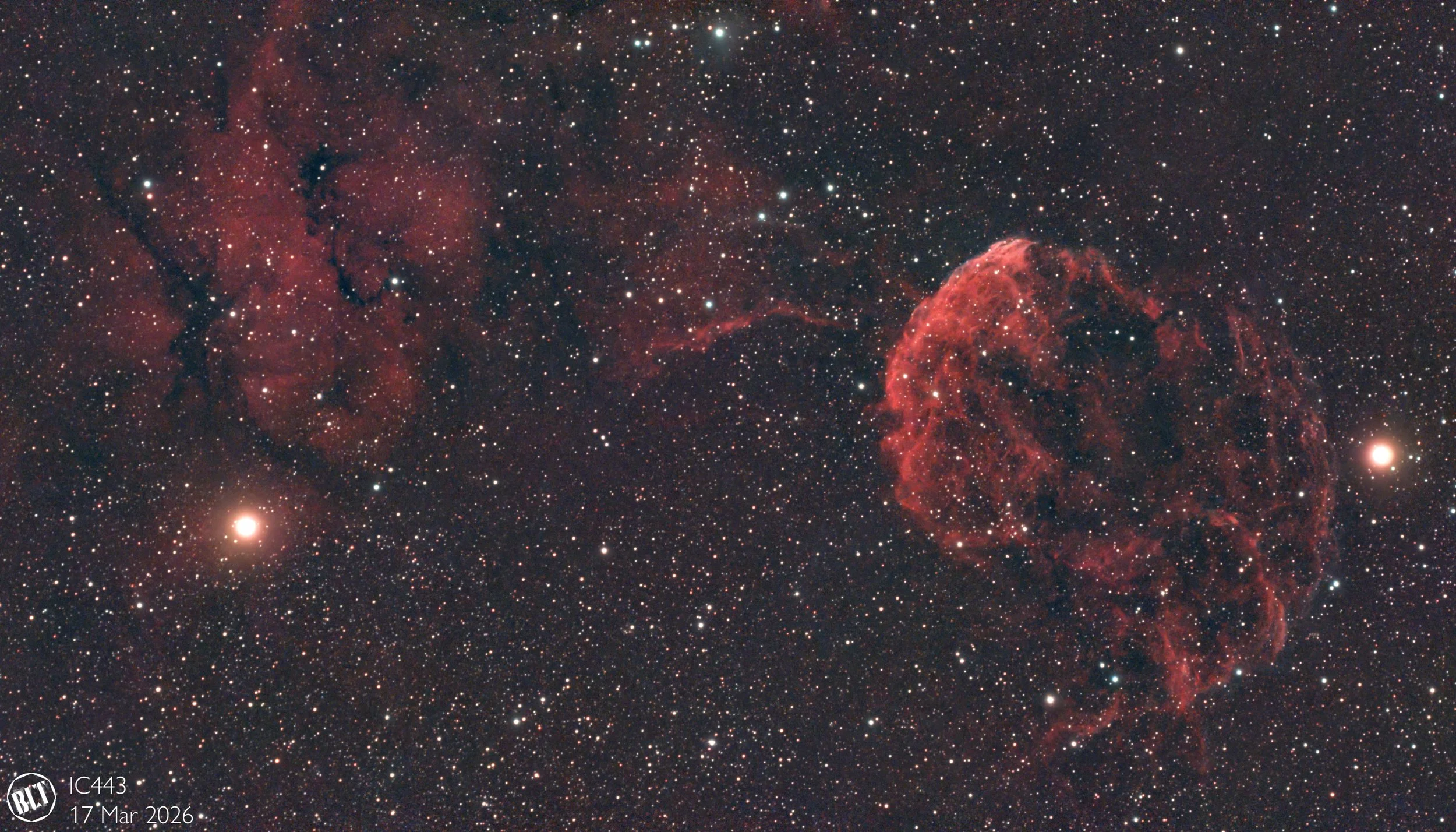 IC443 Jellyfish Nebula