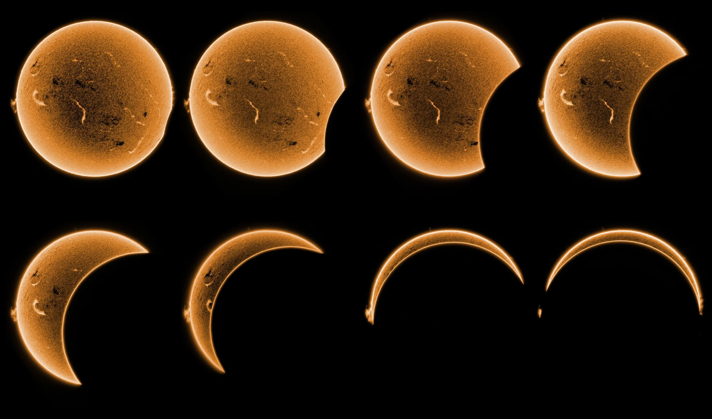 Solar Eclipse Sequence