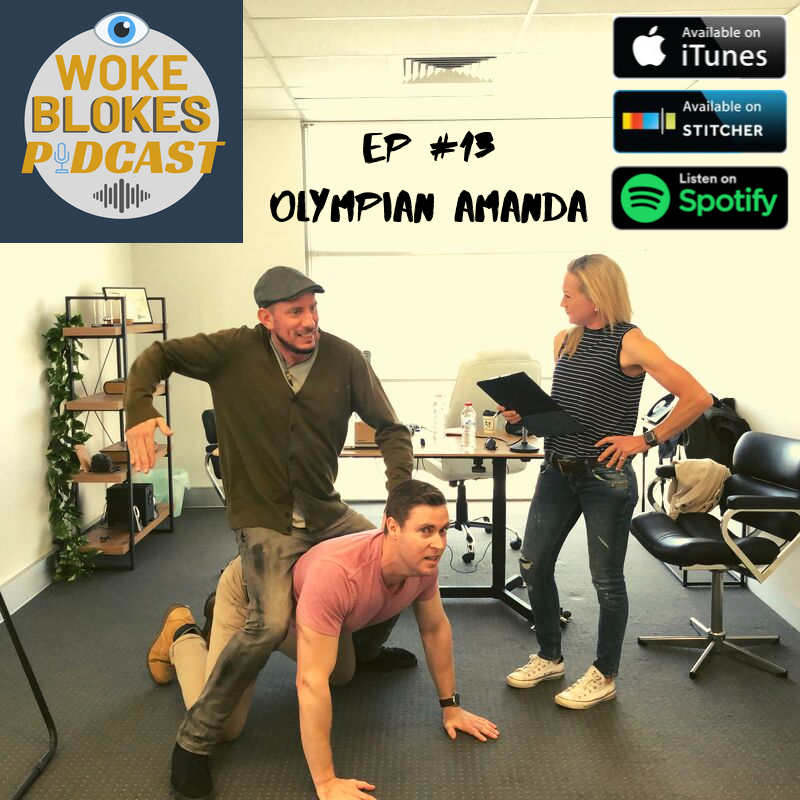 Woke Blokes Episode #13 - Olympian Amanda episode artwork