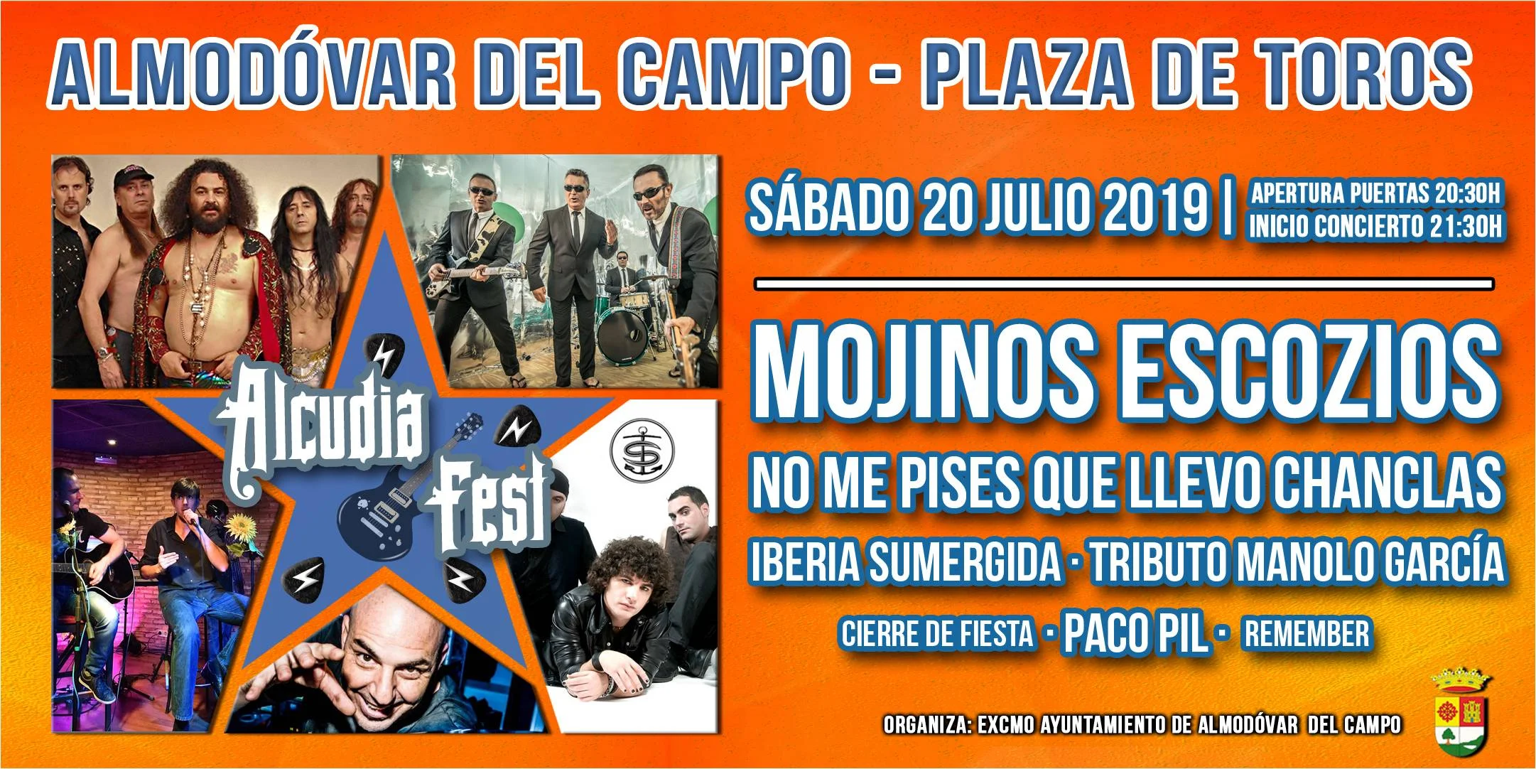 ALCUDIA FEST REUNE EN ALMODOVAR DEL CAMPO A LA MEJOR MÚSICA DE LOS 90