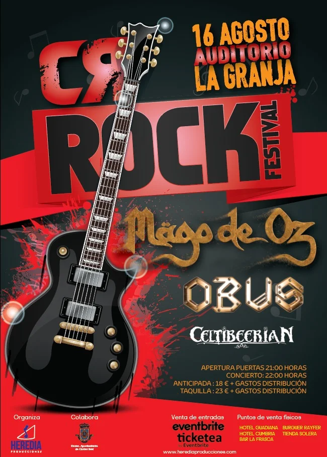 LLEGA CR ROCK FESTIVAL A CIUDAD REAL