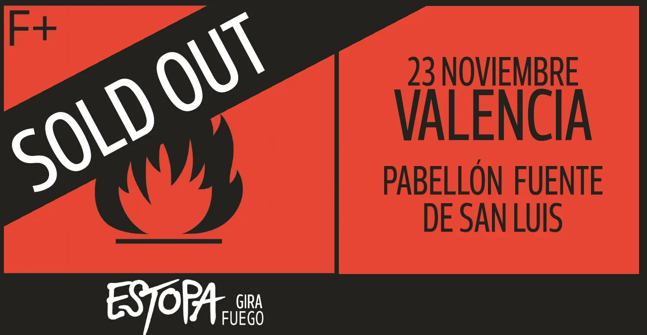 ESTOPA HACE SOLD OUT EN VALENCIA