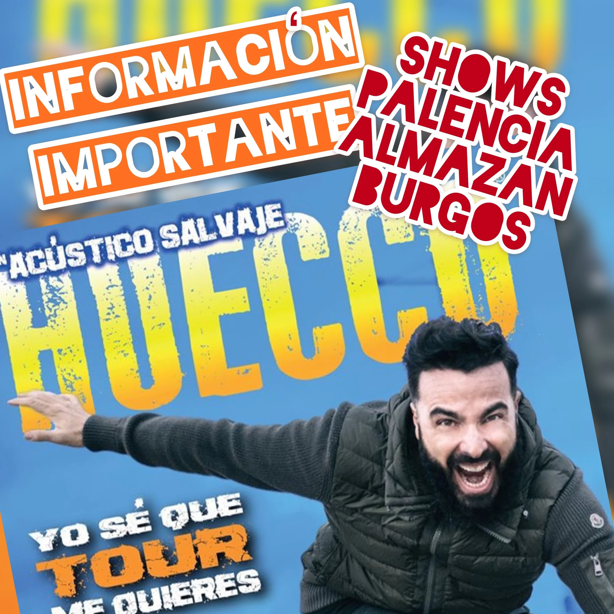 APLAZAMIENTO PRÓXIMOS CONCIERTOS HUECCO