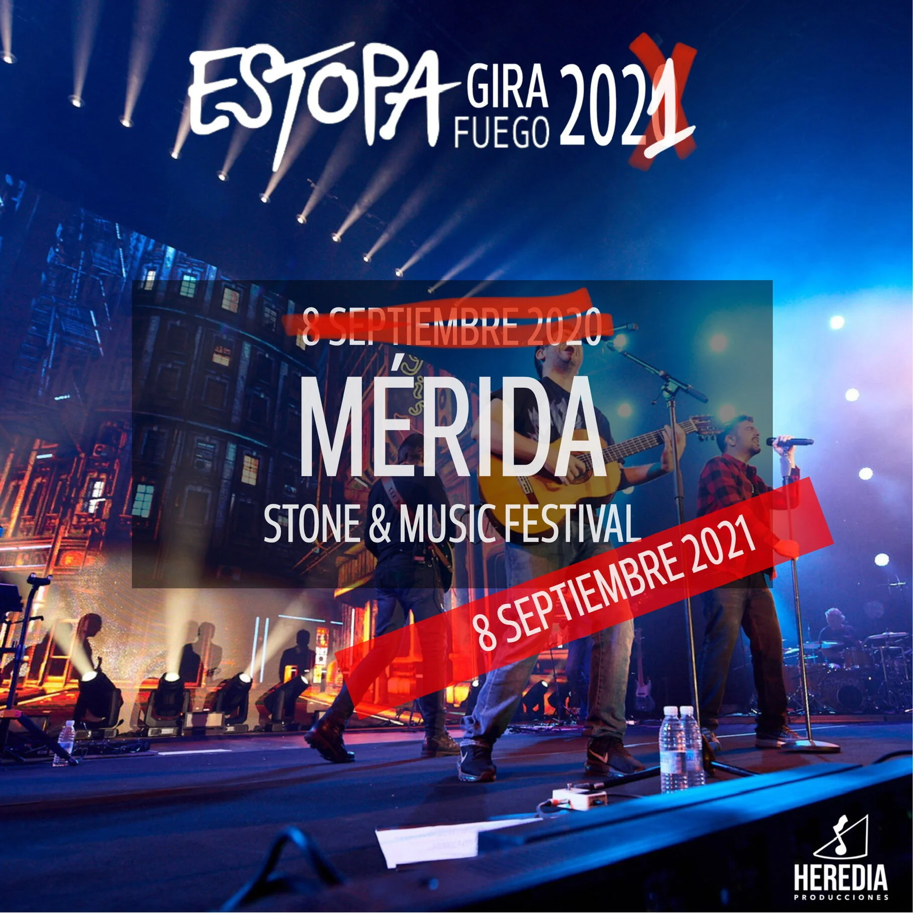 ESTOPA CONFIRMA SU NUEVA FECHA EN MÉRIDA