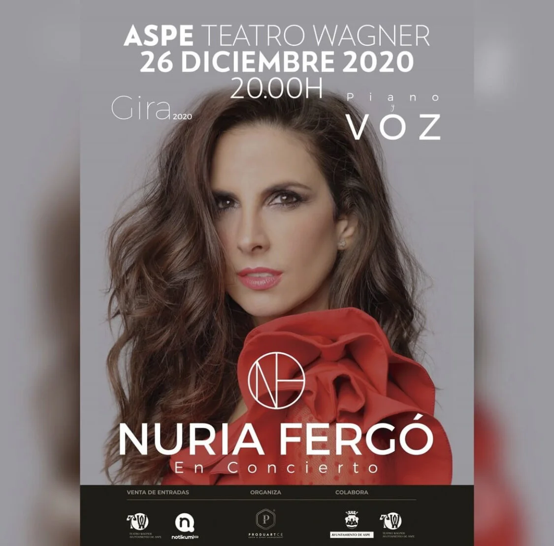 NUEVO CONCIERTO DE NURIA FERGÓ EN ASPE