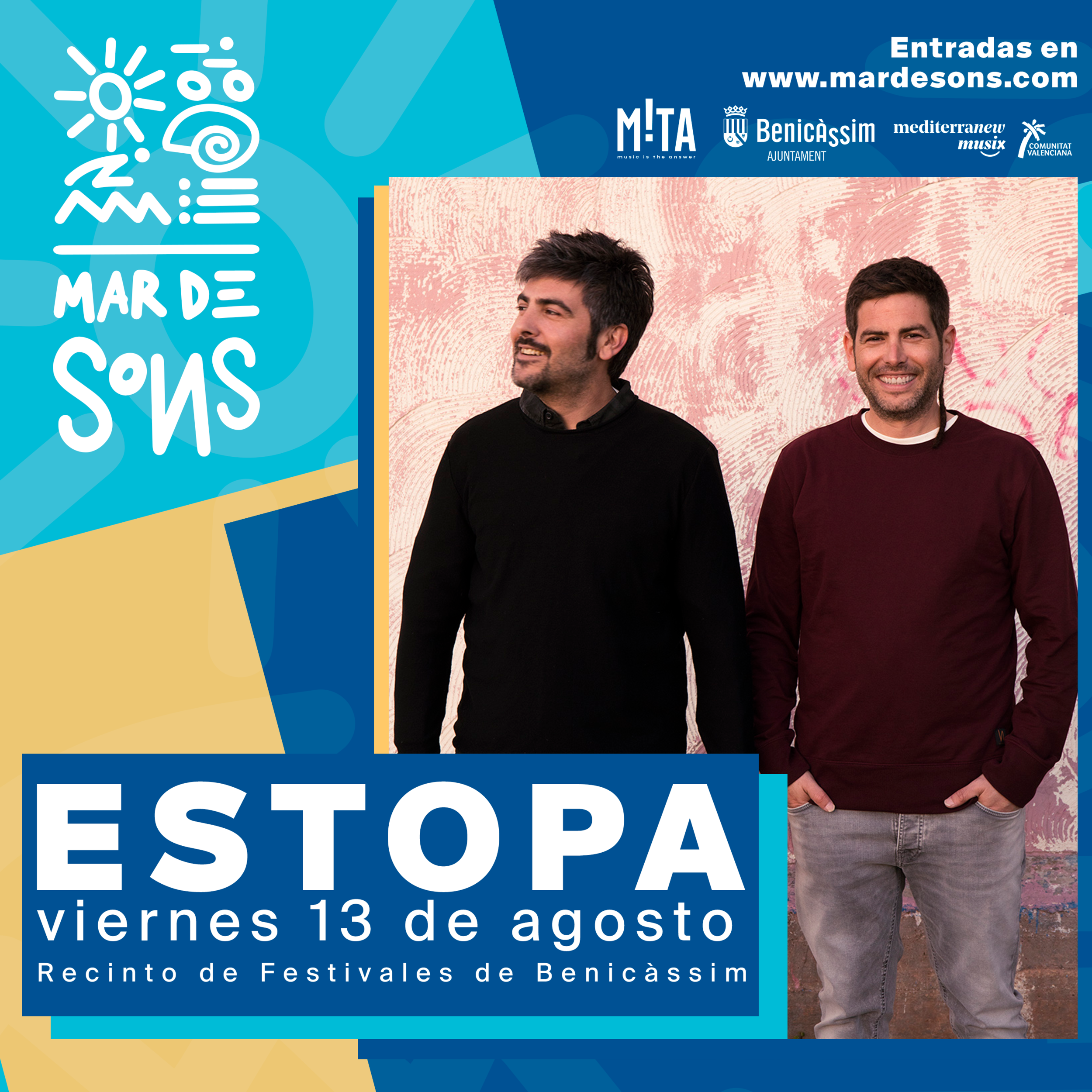ESTOPA, PRIMER ARTISTA CONFIRMADO EN EL FESTIVAL MAR DE SONS