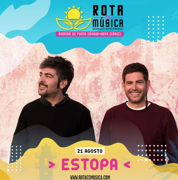 ESTOPA EL 21 DE AGOSTO EN ROTA ES MÚSICA
