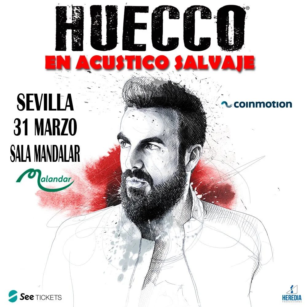 HUECCO COMIENZA SU GIRA EN ACÚSTICO SALVALE CON PARADA EN SEVILLA