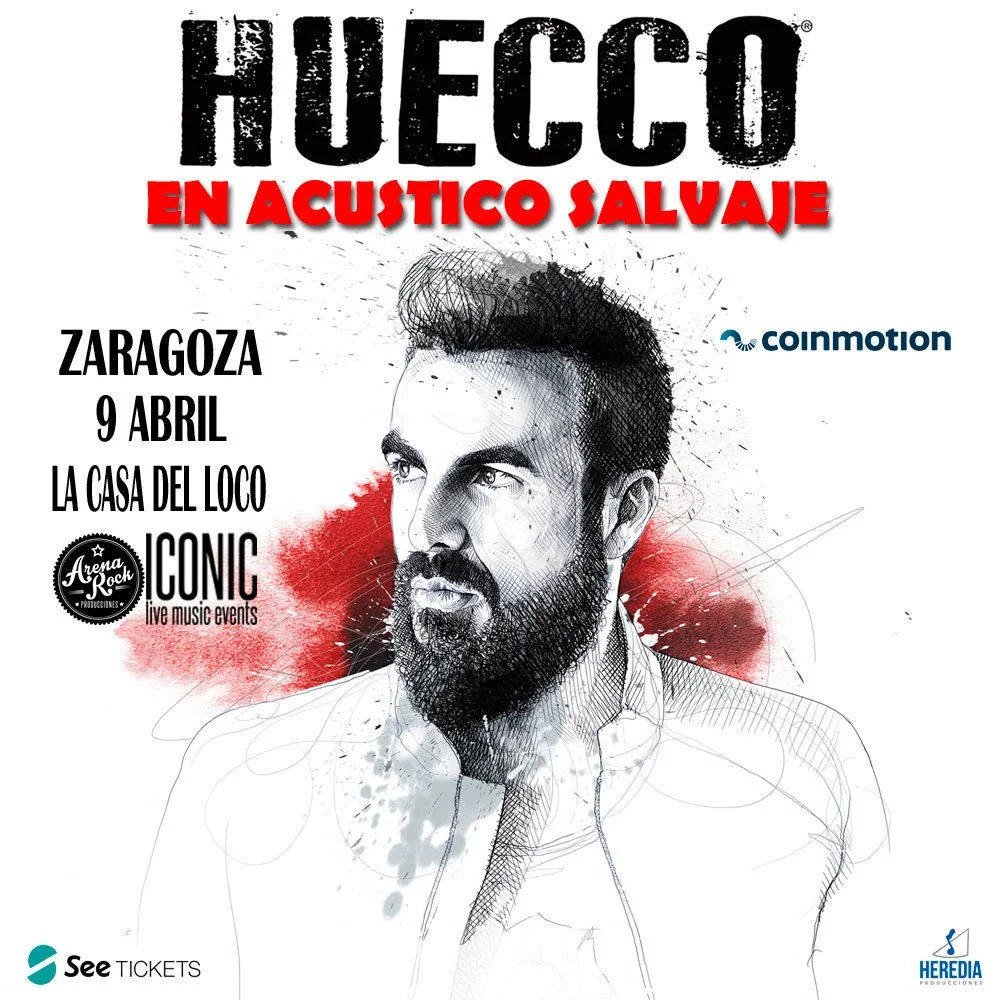 HUECCO HARÁ PARADA EN ZARAGOZA CON SU ACÚSTICO SALVAJE
