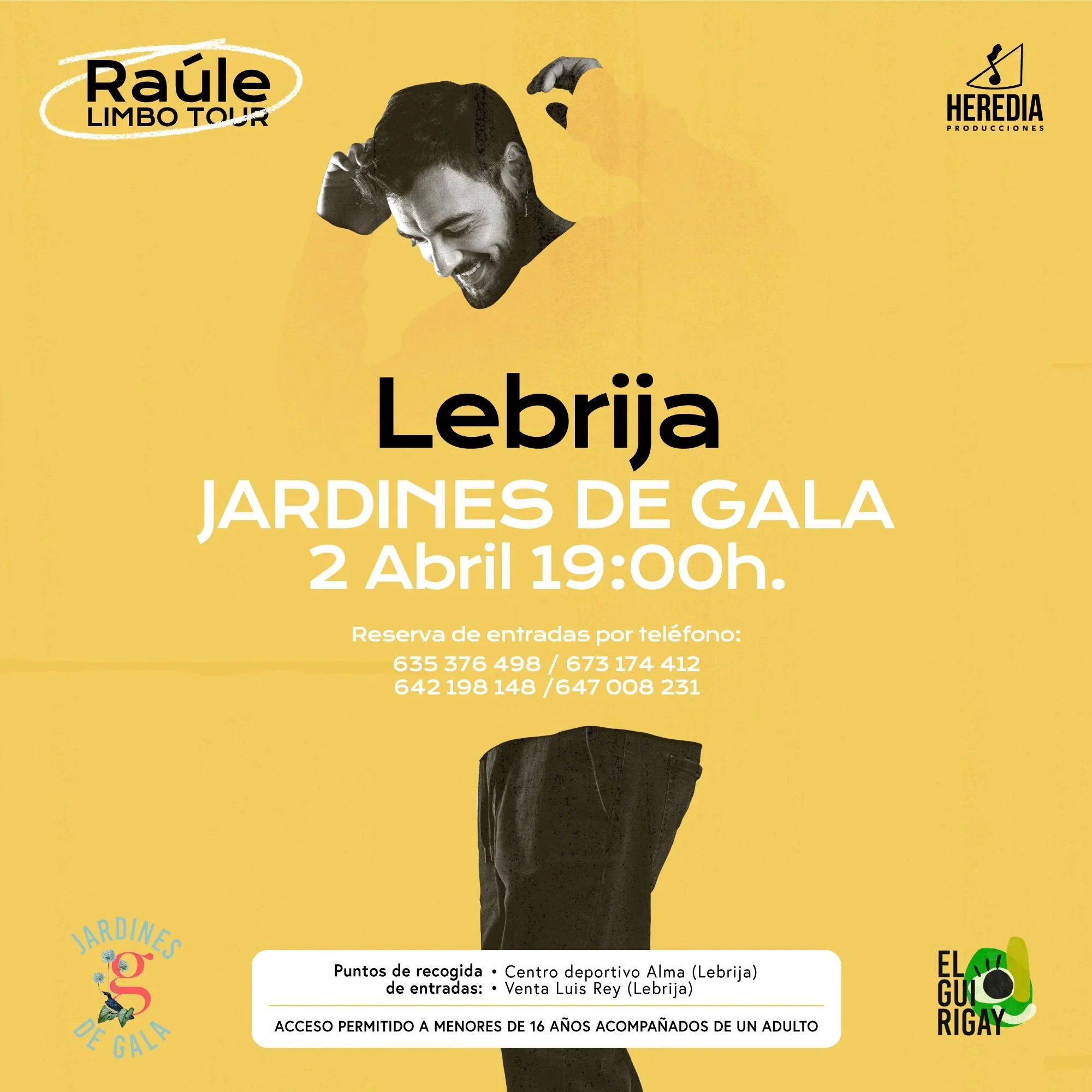 NUEVO CONCIERTO DE RAÚLE EN LEBRIJA