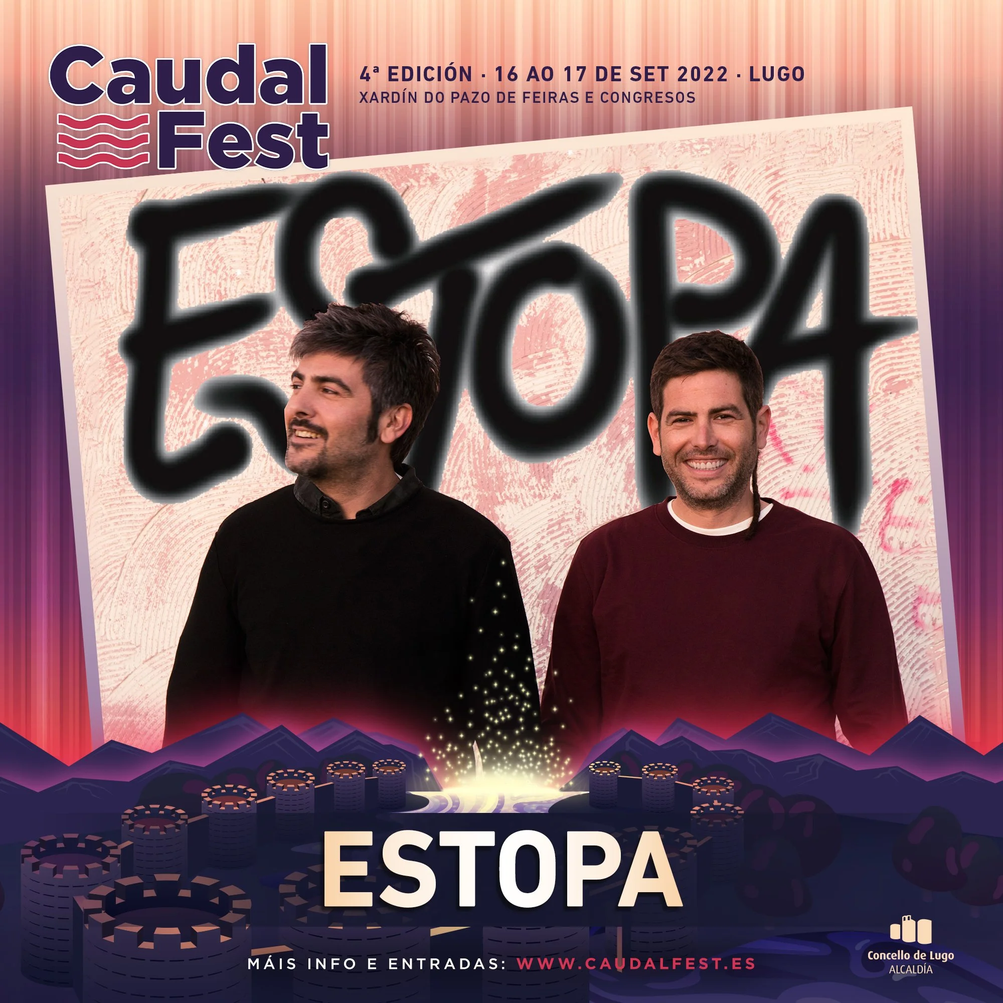 ESTOPA ESTARÁ EN EL CAUDALFEST