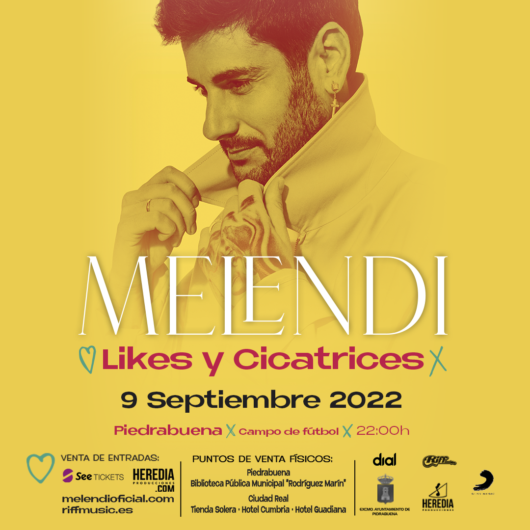 MELENDI EL 9 DE SEPTIEMBRE EN PIEDRABUENA 