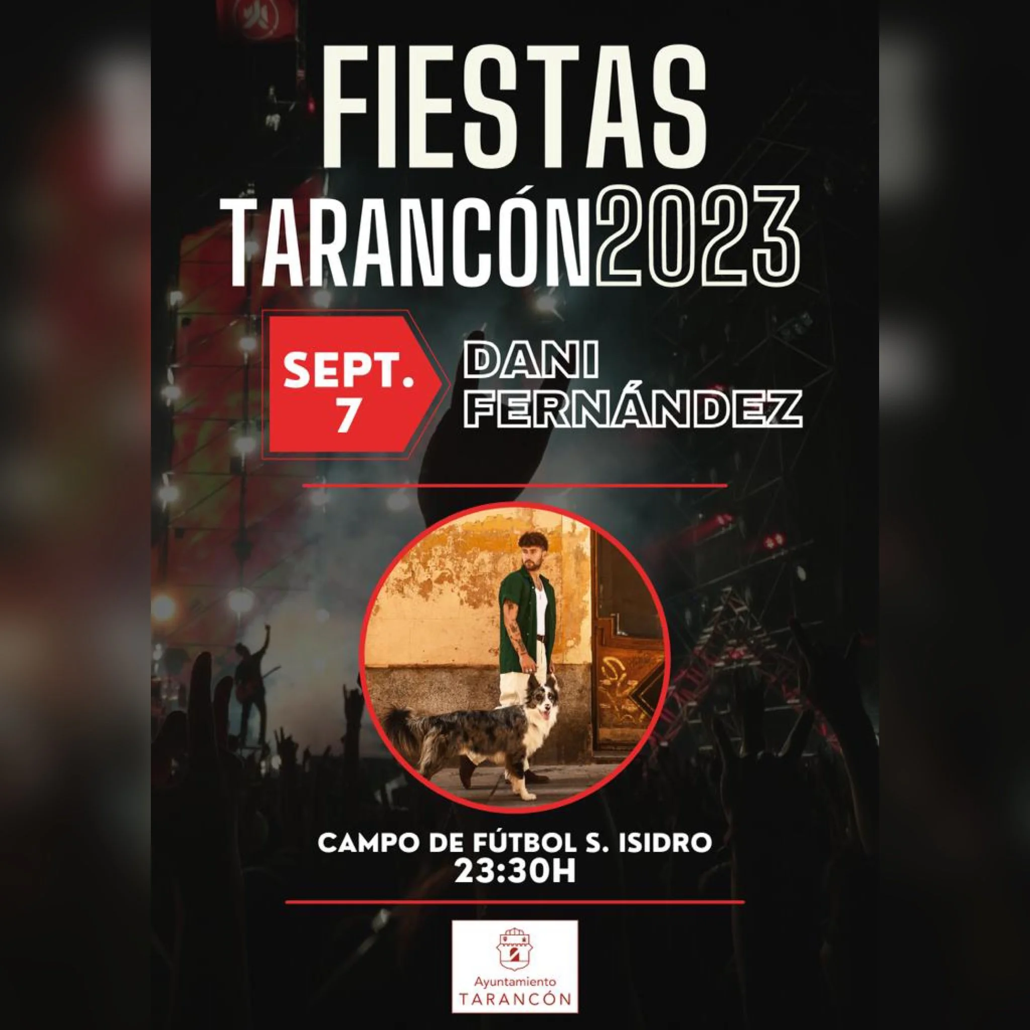 DANI FERNÁNDEZ ACTUARÁ EL 7 DE SEPTIEMBRE EN TARANCÓN