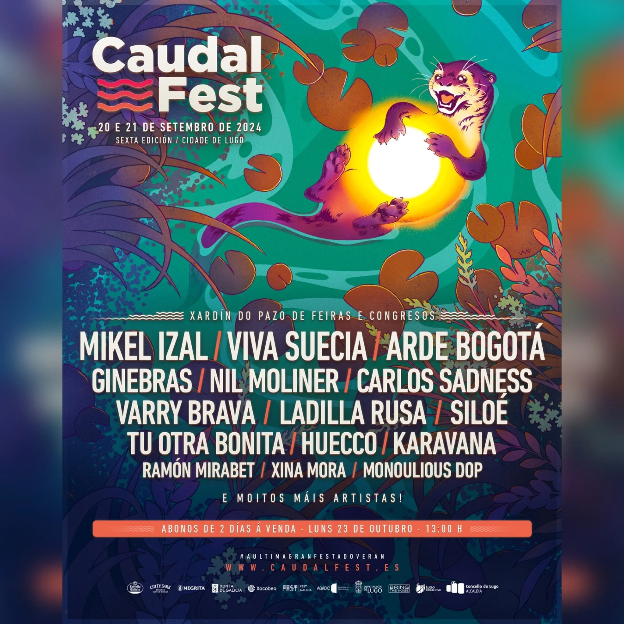 HUECCO DE LOS PRIMEROS ARTISTAS CONFIRMADOS EN LA NUEVA EDICIÓN DE CAUDAL FEST 