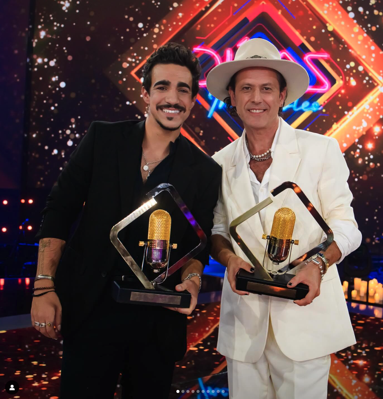 GONZALO HERMIDA GANA EL CONCURSO "DÚOS INCREÍBLES" DE TVE JUNTO A COTI