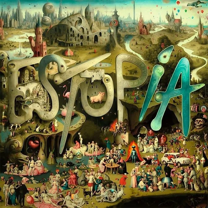 ASÍ ES LA PORTADA DE "ESTOPÍA" EL NUEVO DISCO DE ESTOPA, A LA VENTA EL 15 DE MARZO