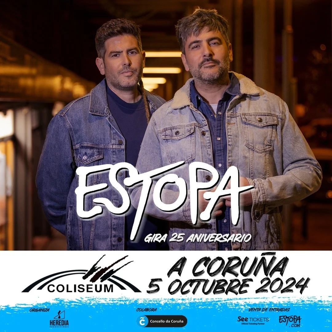 ESTOPA CONFIRMA PARADA EN GALICIA DENTRO DE SU GIRA 25 ANIVERSARIO