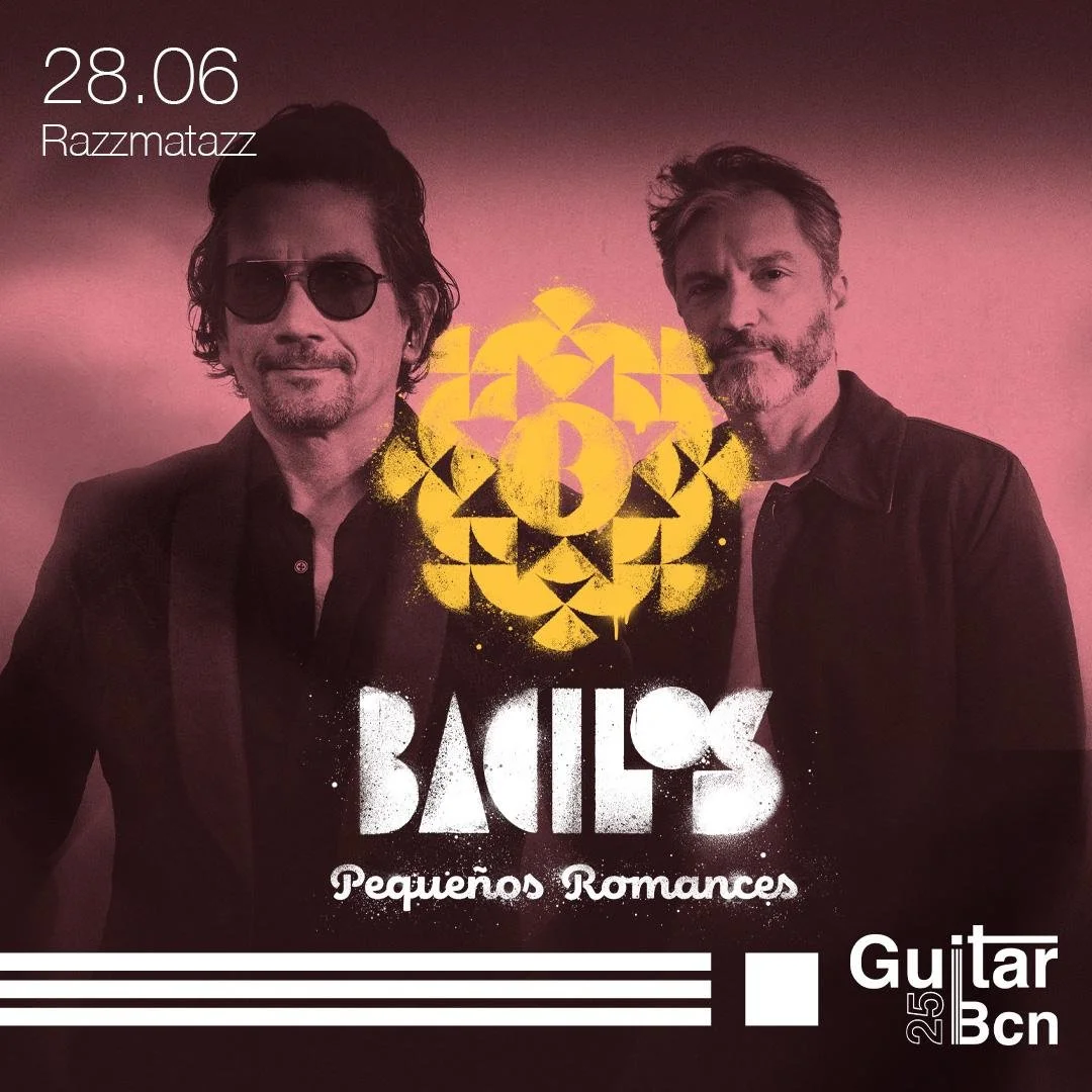 BACILOS ACTUARÁN EN EL GUITAR BCN EL 28 DE JUNIO