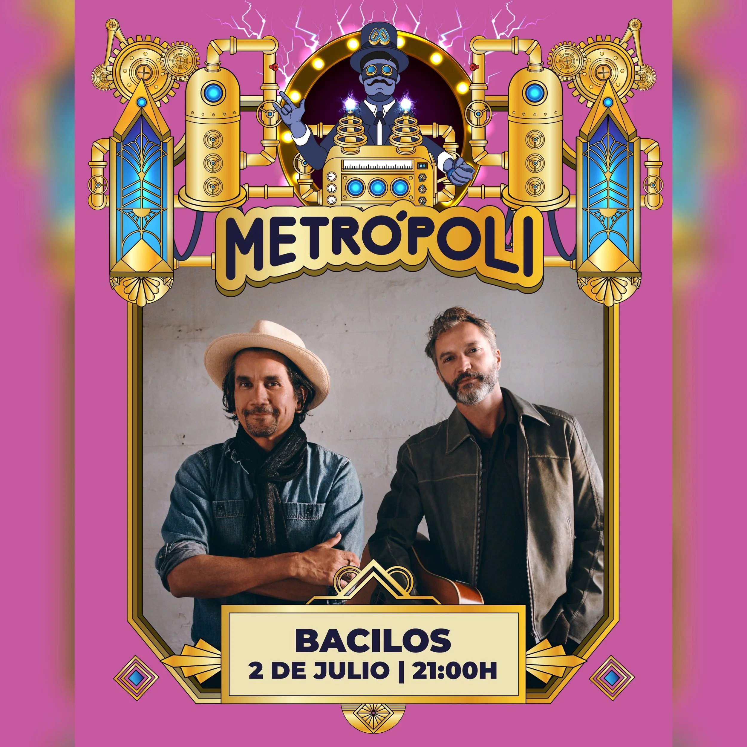 BACILOS EN EL FESTIVAL "METRÓPOLI" DE GIJÓN