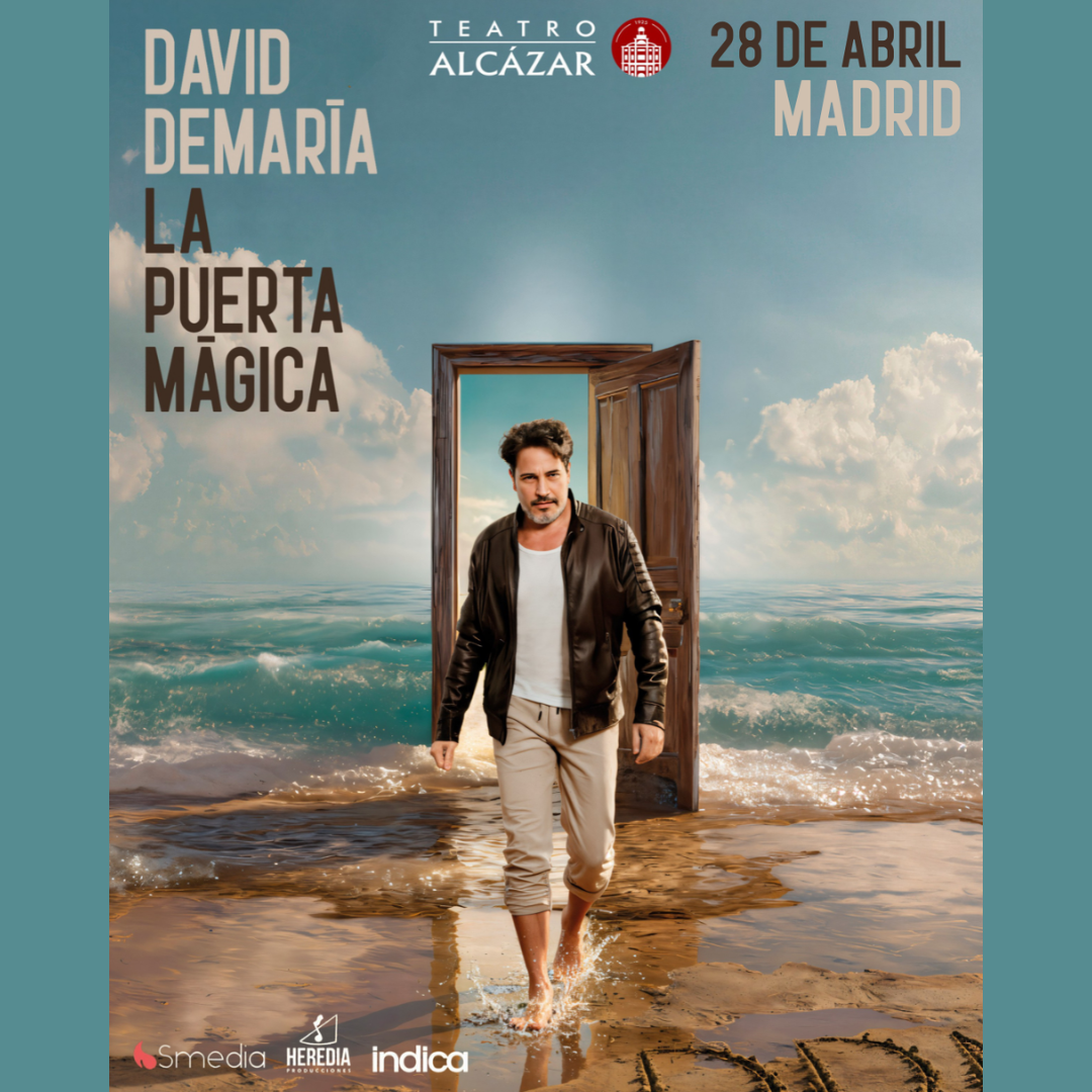 DAVID DeMARÍA ABRE SU GIRA "LA PUERTA MÁGICA" EN MADRID EL 28 DE ABRIL