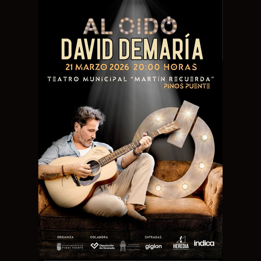 DAVID DeMARÍA CANTARÁ "AL OÍDO" EN PINOS PUENTE 