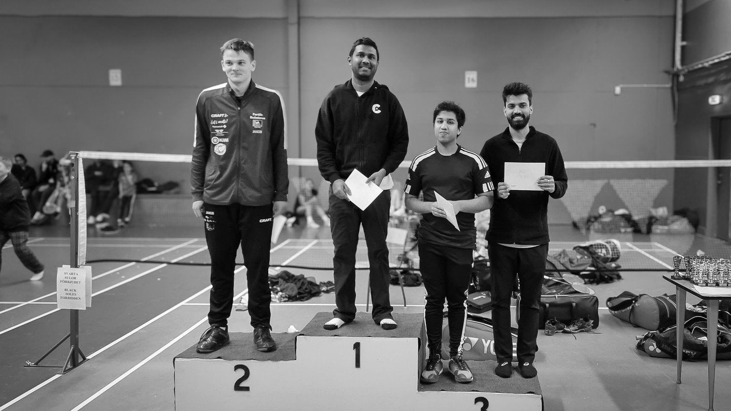 He won the tournament! 🏆

🏸 Big shoutout to our colleague Tharindu for clinching victory at the &Aring;byslaget 2024 Badminton Tournament!

😃 &quot;I just wanted to thank Codic for the wellness promotion budget. It has helped me to stay connected 