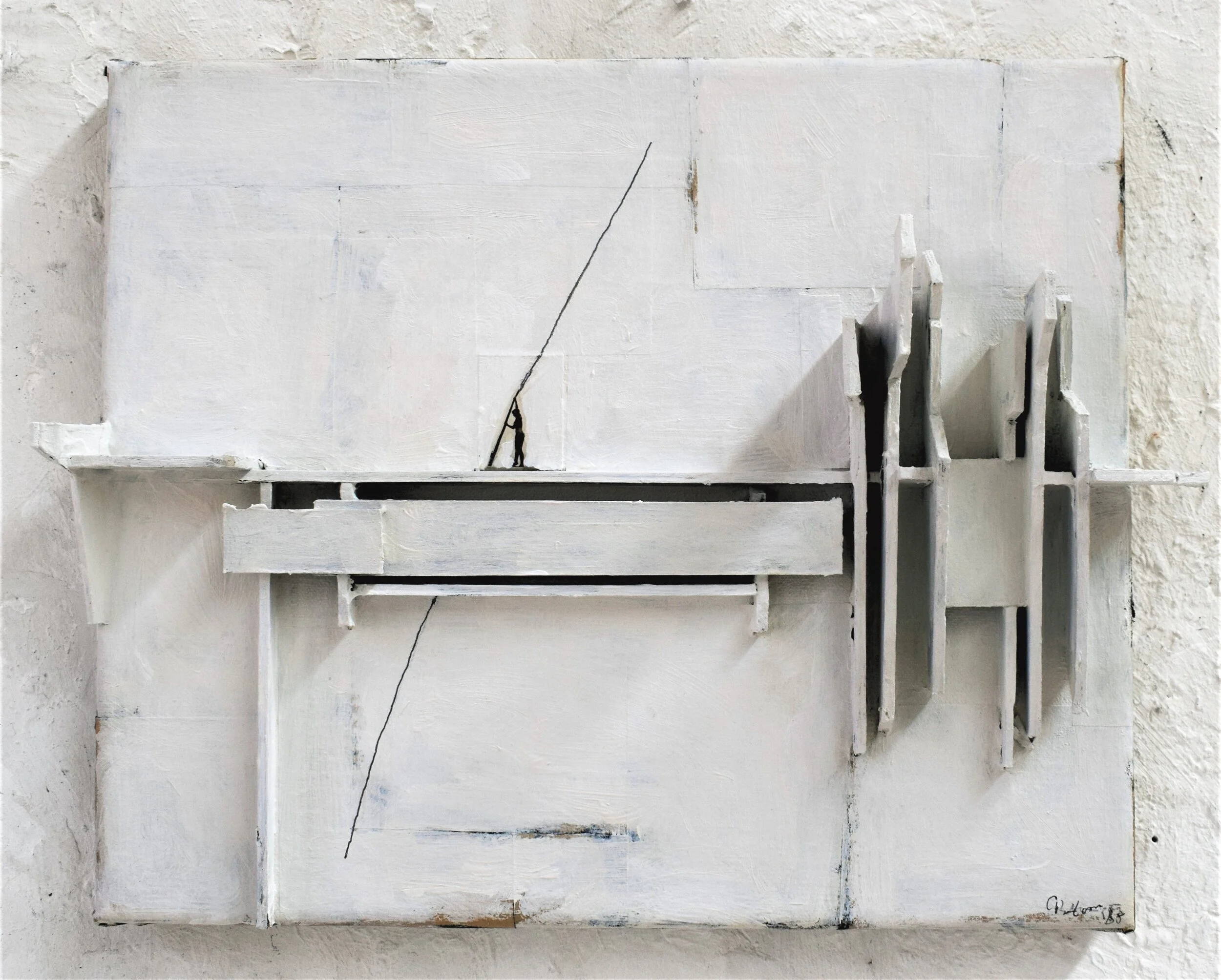 La femme sur la Quai Voltaire  Paris