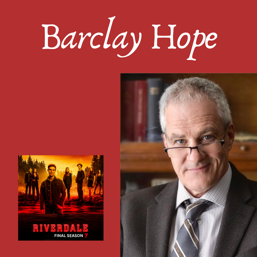 Barclay Hope from the television series Riverdale. Russian dialect coaching by Sasha Piltsin.