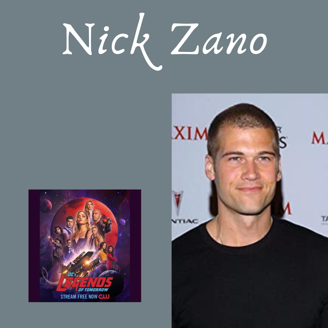 Nick Zano from DC’s Legends of Tomorrow. Russian dialect coaching by Sasha Piltsin.