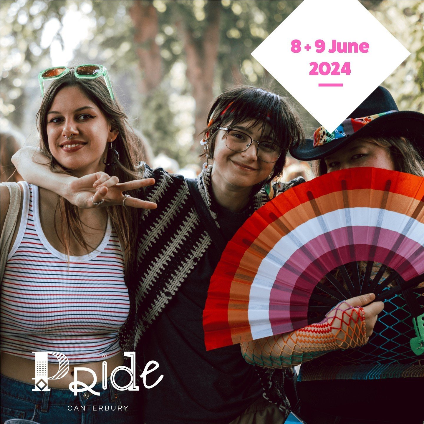 we're back on Sat 8th + Sun 9th June 2024 for a fabulous celebration of LGBTQ+ identity 📣 who are you bringing with you this year? 🤩 🥰