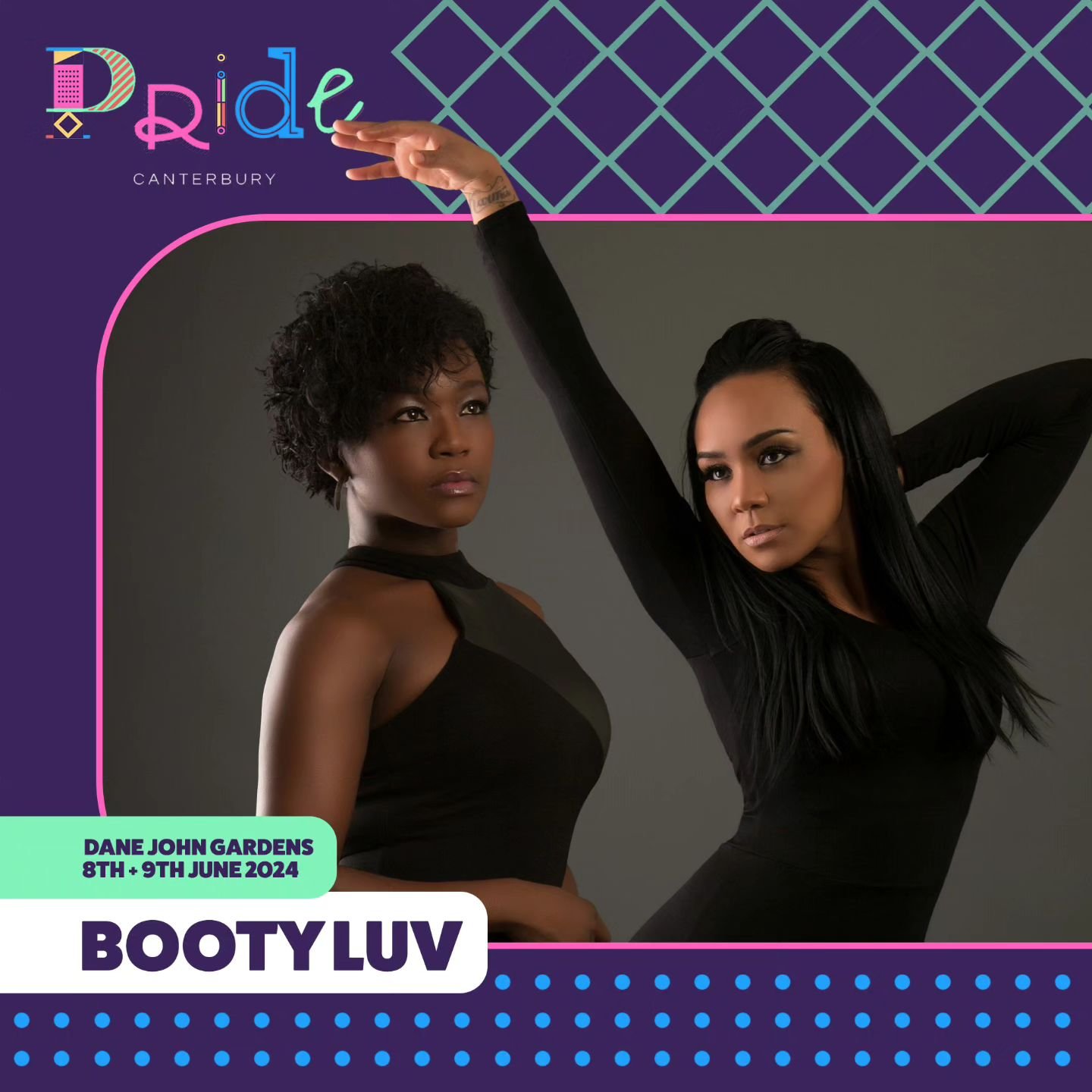 📢 Pride Canterbury line-up announcement 

Booty Luv the 00s pop legends will be joining our main stage this June!

#pridecanterbury #pride #canterbury