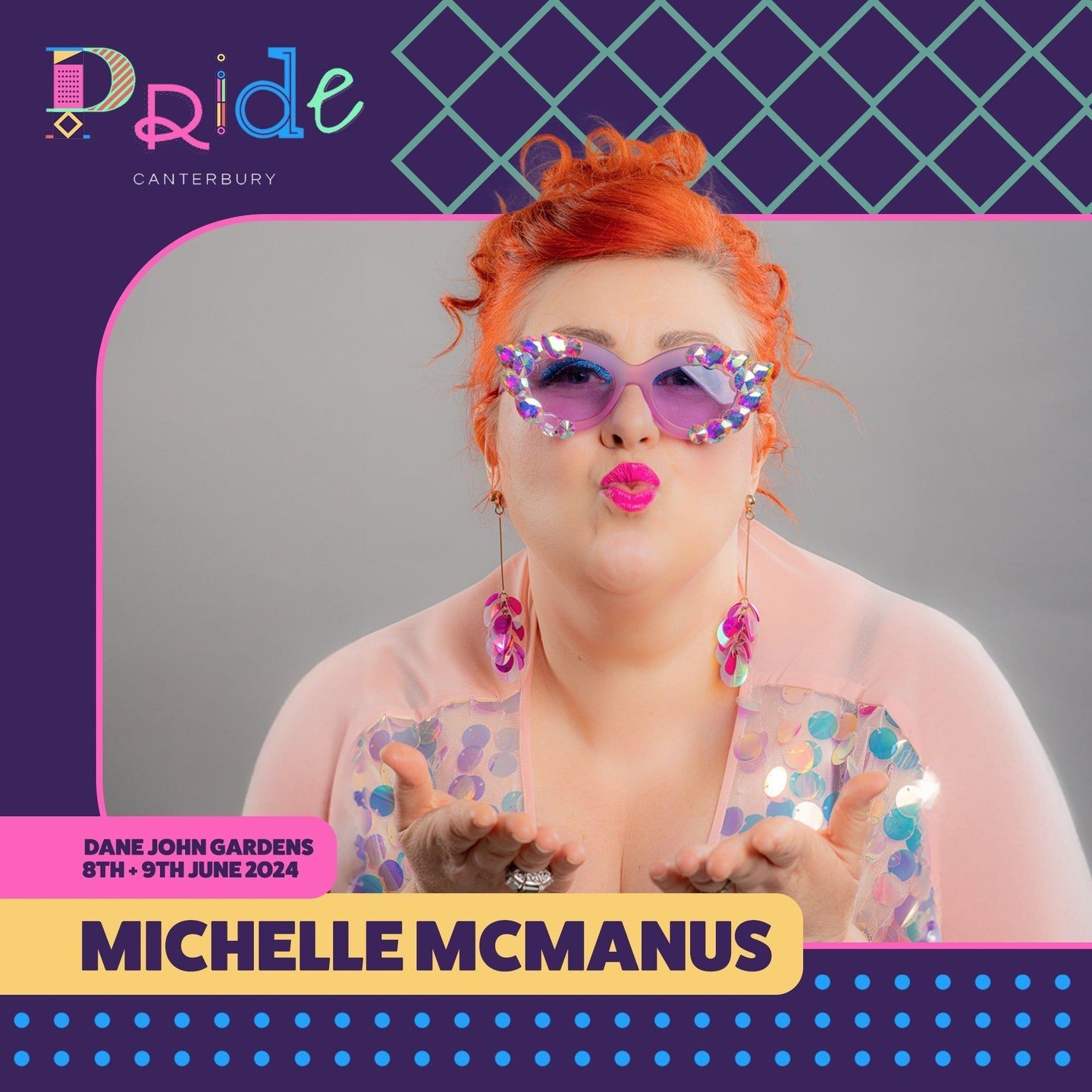 📣 Pride Canterbury 2024 line-up Announcement 

@LadyM_Mcmanus
She is a Pop Idol winner and all round icon. After all this time, she will be on our main stage! 

More coming soon 👀