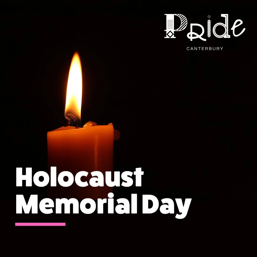 Today marks Holocaust Memorial Day 🕯️, a time to honor the memory of millions who suffered, including 10&ndash;15,000 LGBTQ+ individuals who faced persecution.