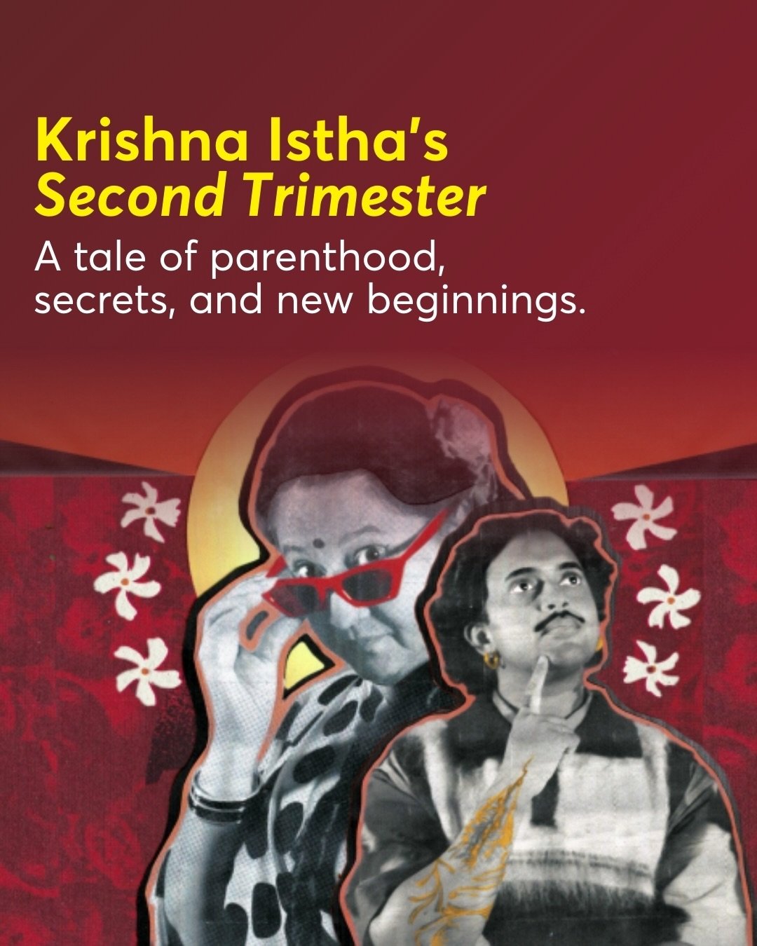 this fri ➡️ 'Second Trimester' ✨ trans performance artist Krishna Istha + his mother, Geetha Shankar, confront pregnancy, loss, gender + the weight of inherited memories in a cinematic, Bollywood-inspired epic family saga. Code TRIMESTER for 20% off!