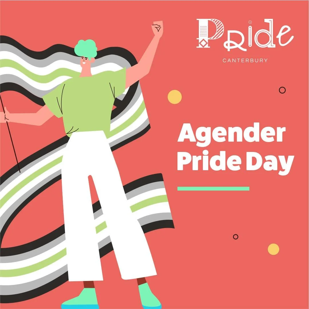 it's Agender Pride Day 🌈 agender means not identifying as any particular gender we are all individuals with unique identities and should acknowledge, educate, and celebrate one another 🏳&zwj;🌈