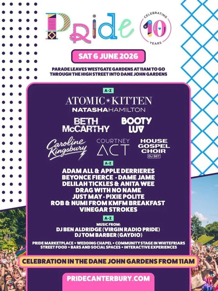 ARTIST LINE-UP 🤩 OPEN 11AM TODAY