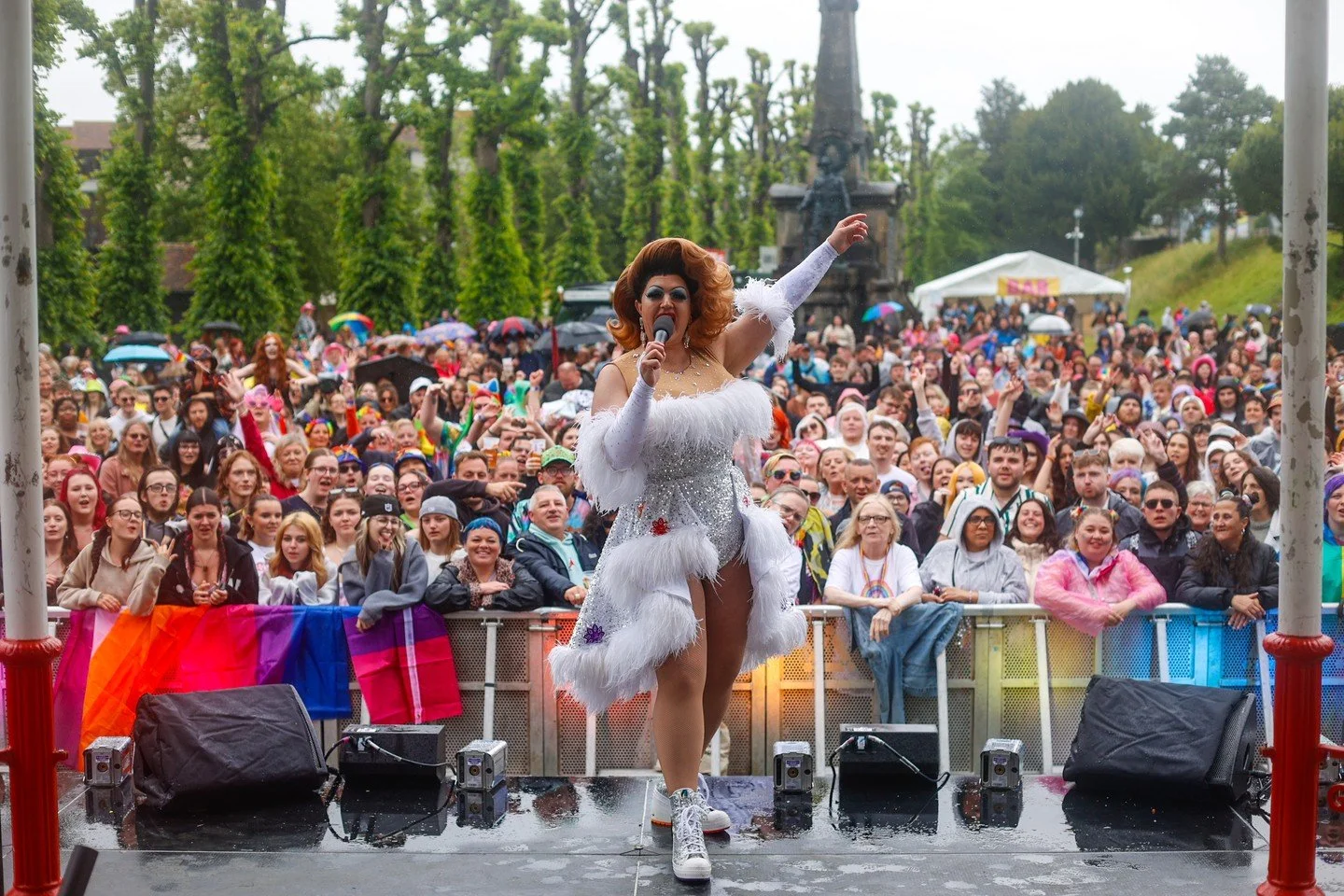 huge thank you to everyone who joined us + braved the weather! it was an incredible day with so much love + energy 🌈🥰🤩