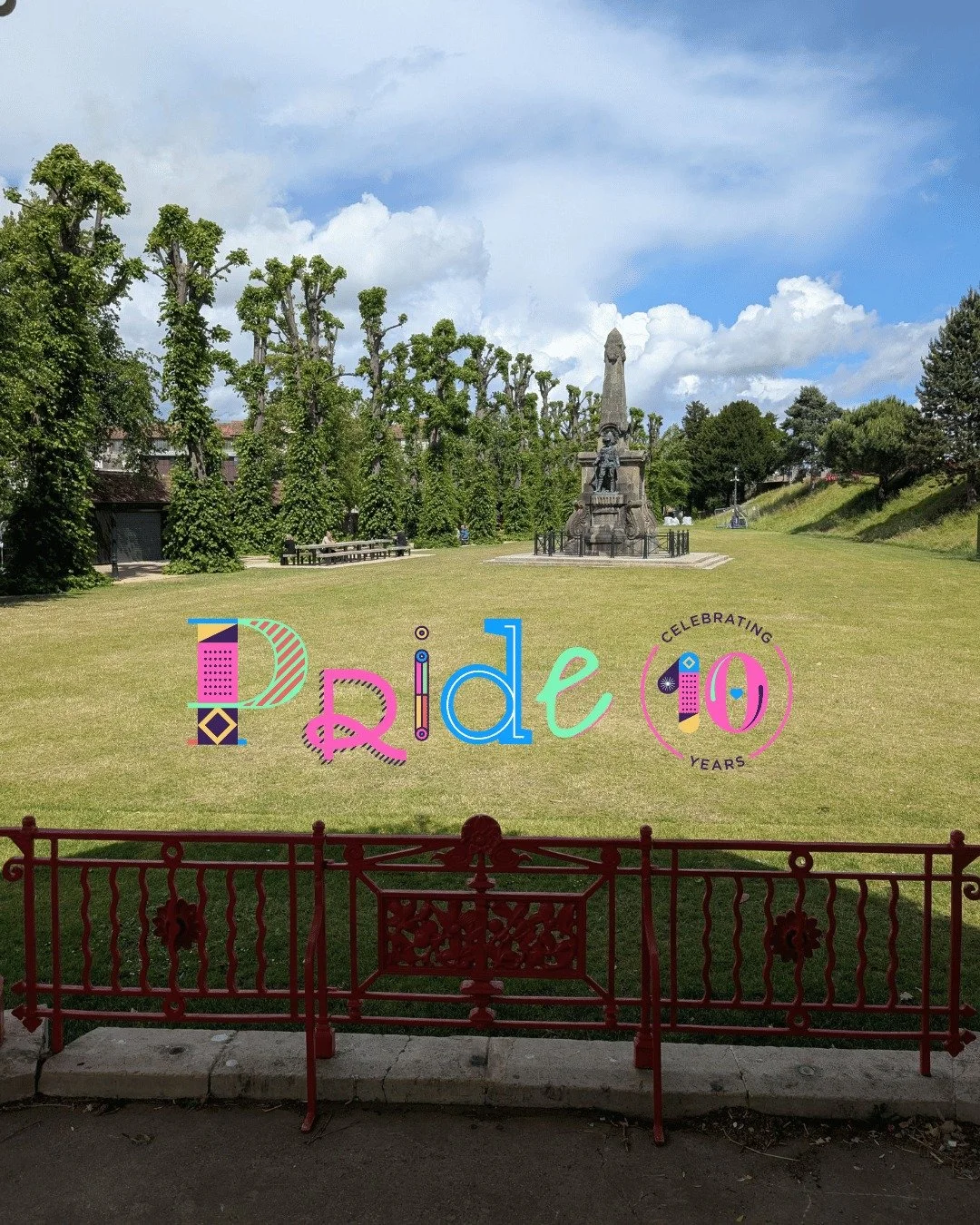 THOUSANDS of you joined us for a fabulous (but rainy!) day of pride 🤩 the clean up is now complete 💚 we are always committed to leaving no trace 🥰🌈