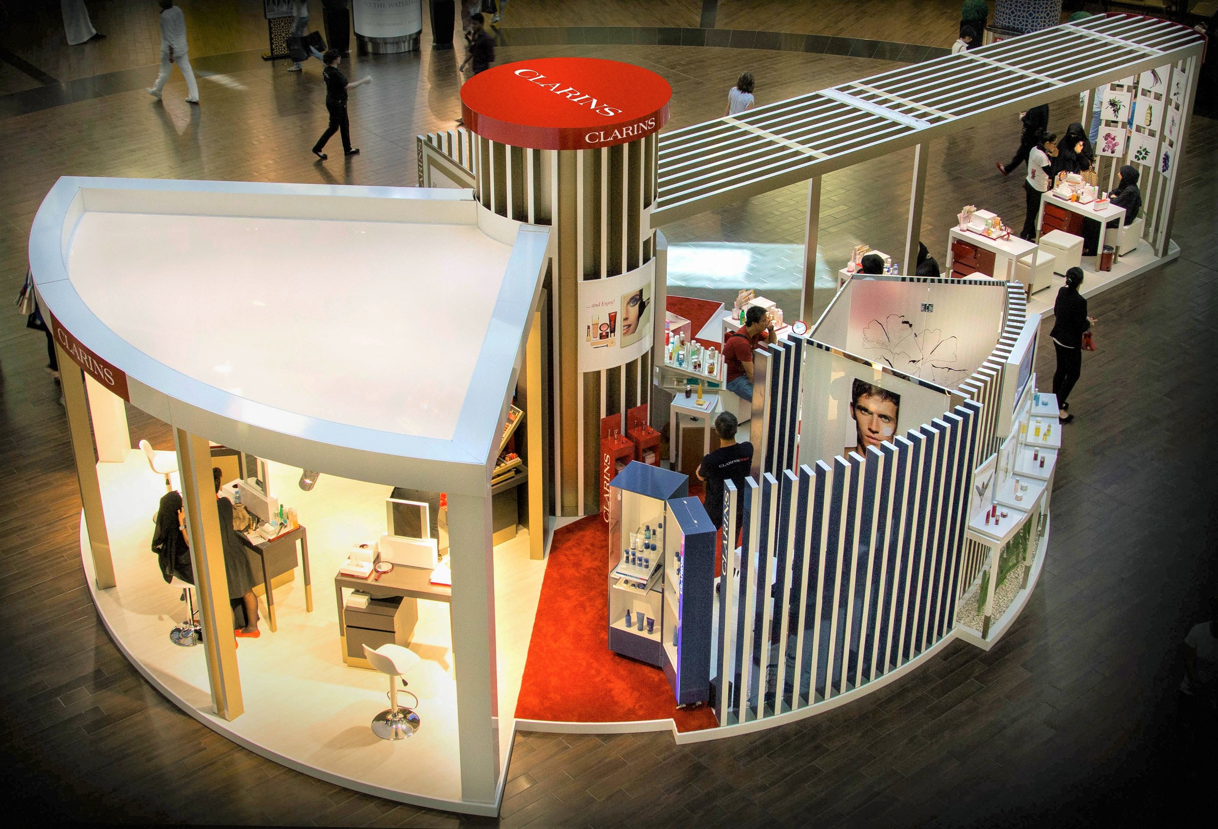 Clarins Event , Dubai mall