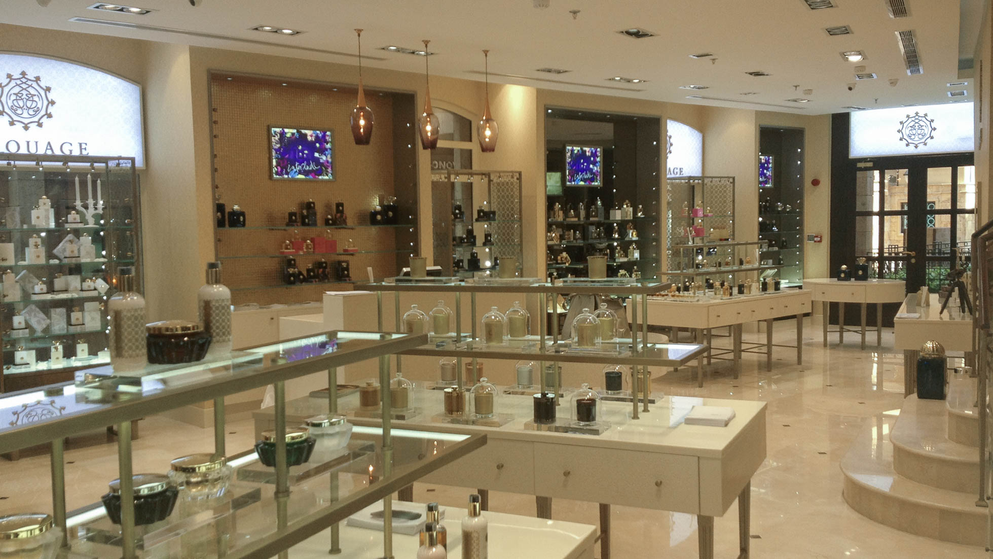 Amouage Boutique, Le Chateau mall, Jeddah, Saudi Arabia