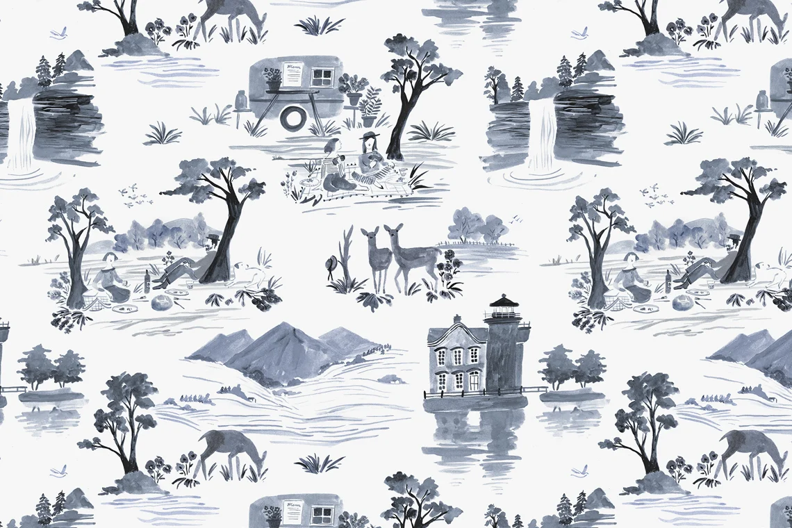 An Illustrated Guide to Upstate Picnics By Emily Isabella