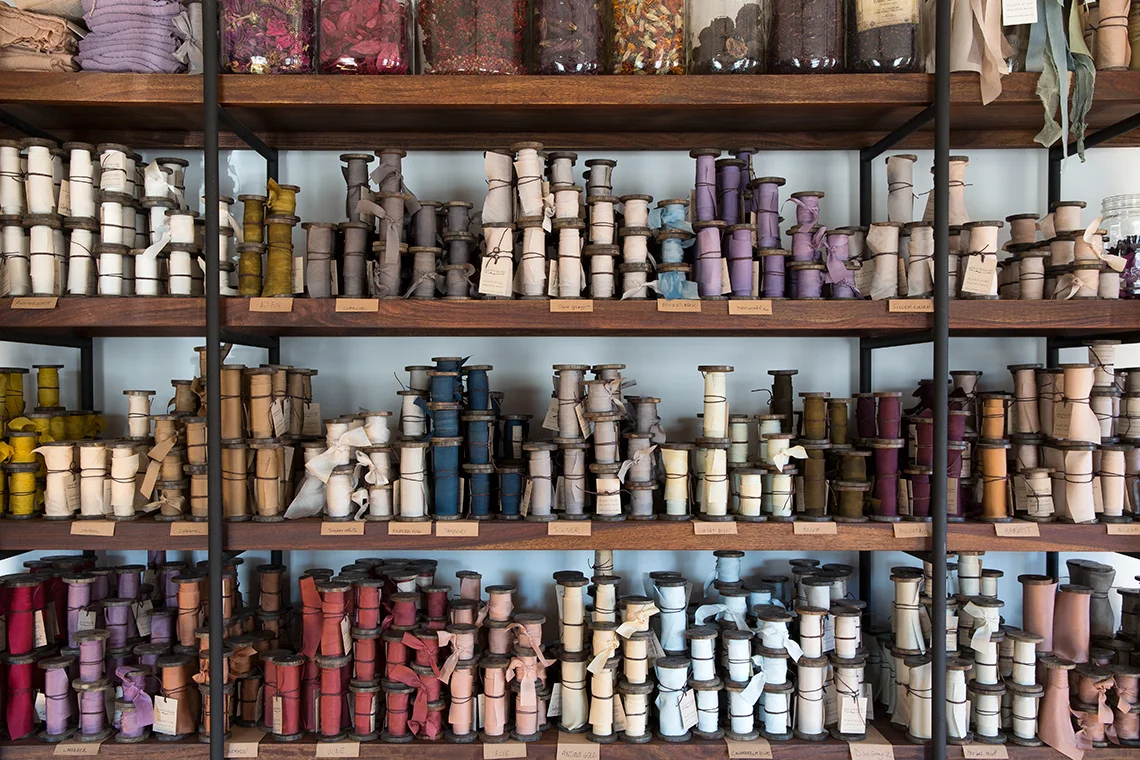 Silk & Willow: A Modern-Day Alchemist Specializing in Hand Dyed Silk