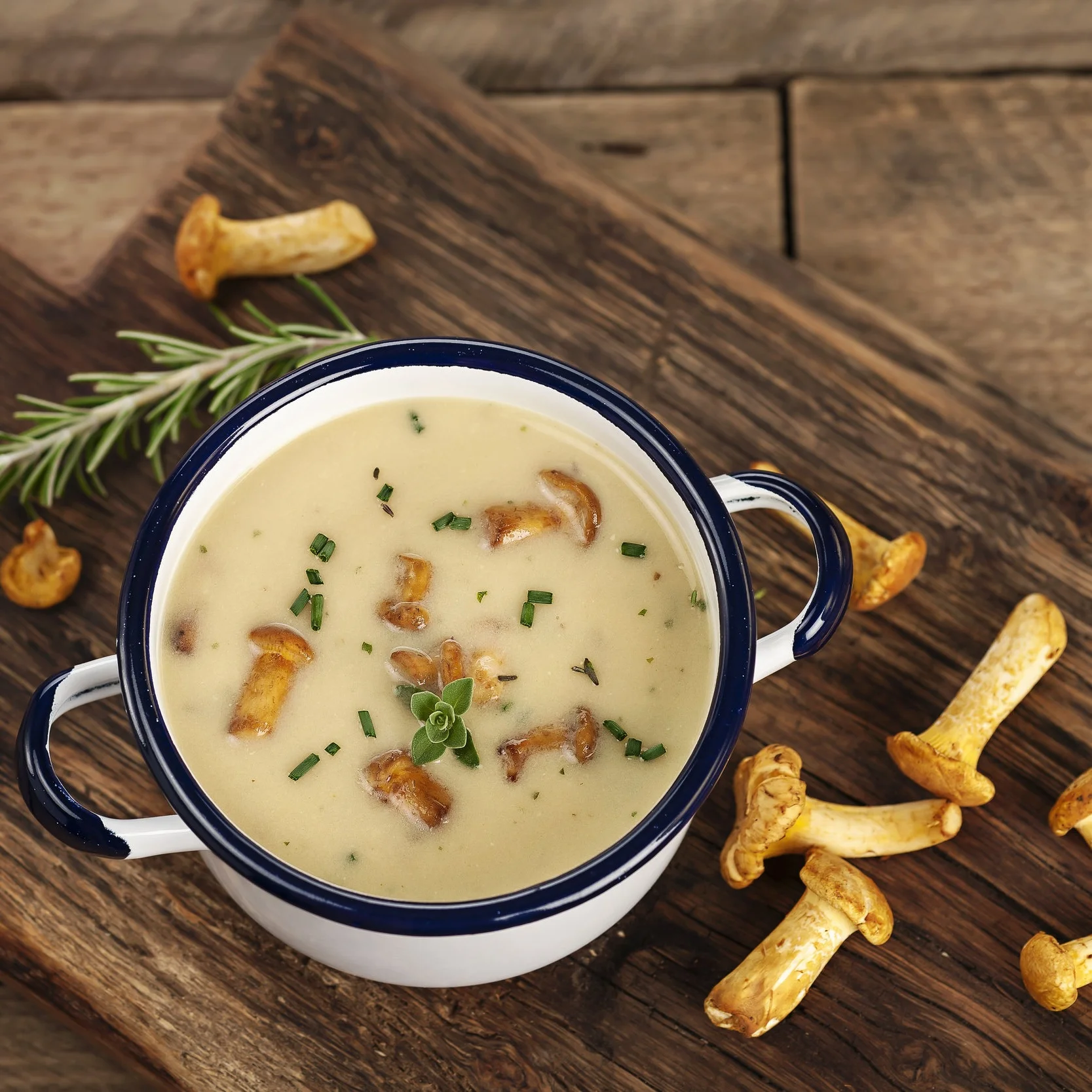 Homemade Cream of Mushroom Soup